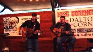 Jason Crabtree & Clay Shelburn - "Off the Record" cover 11/03/13 @ Dalton's Corner