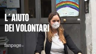 Coronavirus Napoli, i volontari che aiutano gli anziani soli: "Ce la faremo, gli facciamo coraggio"