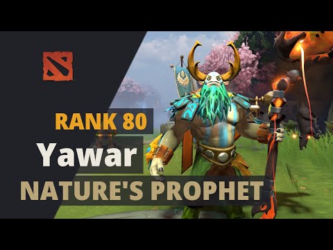 Yawar (Rank 80) plays Nature's Prophet Dota 2 Full Game