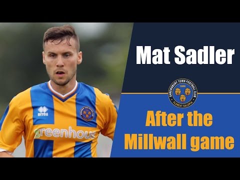 Mat Sadler post Millwall - Town TV