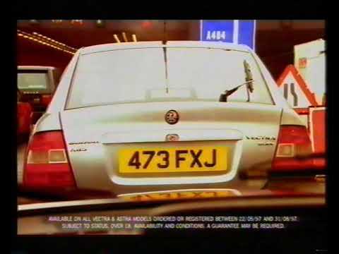 Vauxhall Astra (Mk3) & Vectra (B) Arctic car advert - Broadcast 1997 (UK)