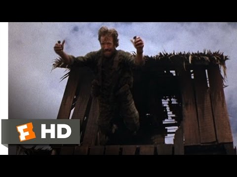 Missing in Action (1/10) Movie CLIP - Double Grenade Jump (1984) HD