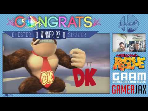 Jax Smash Weekly 2/2 - Chester(Corrin/Cloud) Vs Sizzler(Donkey Kong) - Wii U Losers R2