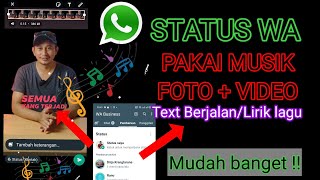 Download lagu Cara membuat status musik di WhatsApp 2023  ||  status WA dengan Musik Foto dan Video  #whatsApp mp3