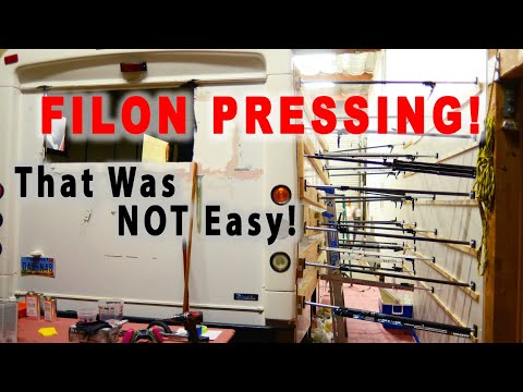 Shuttle Bus Fiberglass Filon Siding - Hail Mary Van Build Ep.3