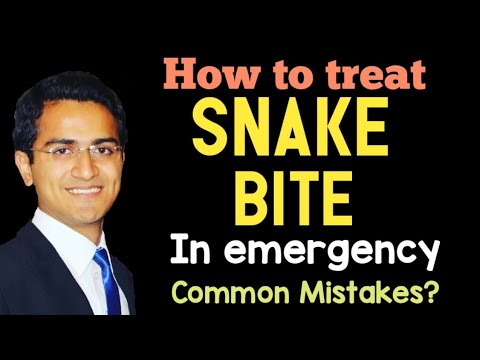 Snake Bite First Aid Emergency Treatment, Management in Hospital/at Home Guidelines Nursing, Lecture