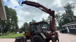 Valtra 912 M 4, Traktori kuormaajalla ja nosturilla, hyv&auml;t varusteet, 1 Radtraktor | Bild 4 - Agroline