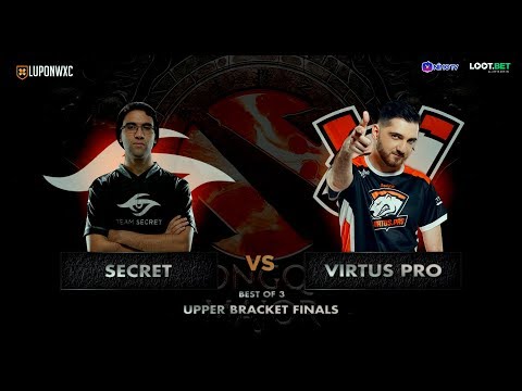 Team Secret vs Virtus.Pro Game 1 (BO3) | The Chongqing Major Upper Bracket Finals