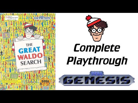 The Great Waldo Search [Genesis] Expert Difficulty - Complete Playthrough