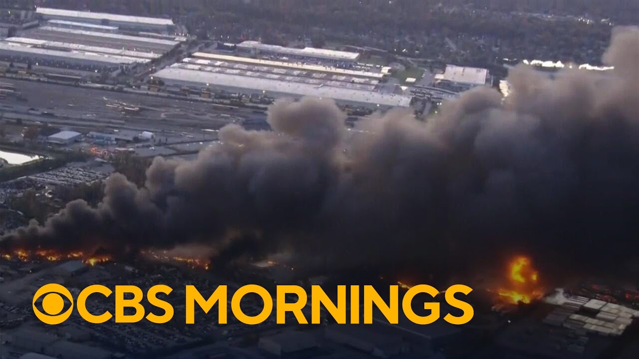 Video shows moment UPS plane crashes in Kentucky, killing at least 9 people