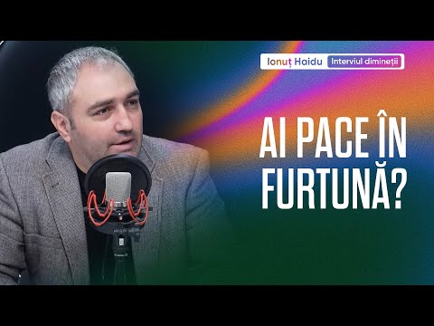 Ce faci cand intri in furtuna - pastorul Ionut Haidu