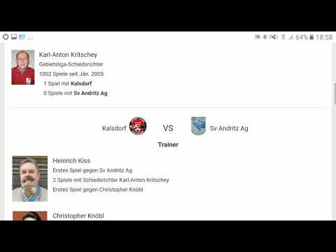 20190605 Kalsdorf - SvAndritzJ2003U16 _ Spielverlauf _ Schiri trägt nix ein