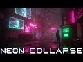 Neon Collapse Cyberpunk Synth Tension With Glitch Industrial Atmosphere