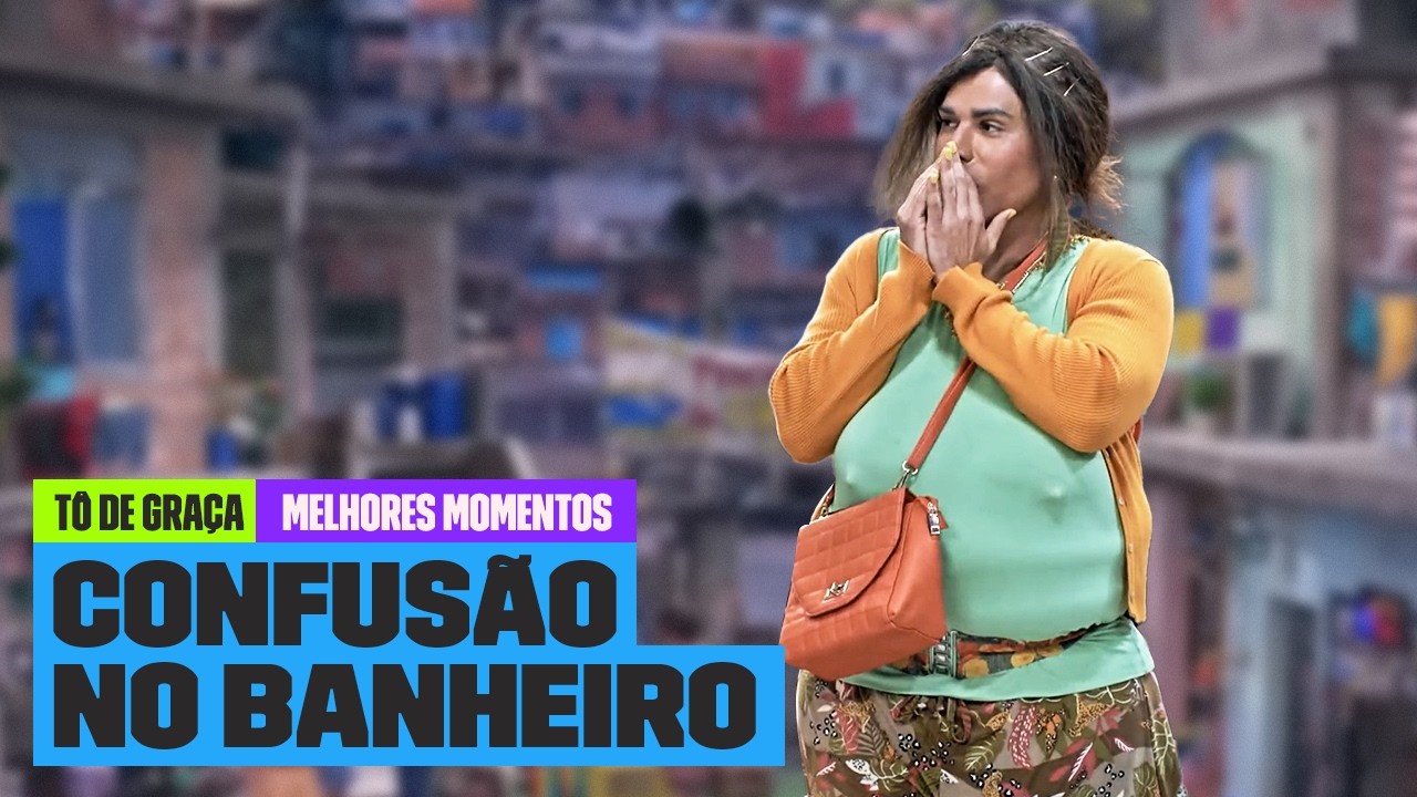 MELHORES MOMENTOS do BANHEIRÃO da GRAÇA  | Tô de Graça | Temporada 8 | Multishow