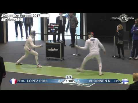 FE M E Team Heidenheim GER Coupe de Europe 2017 T16 04 green HFM HELSINKI FIN vs ST  GRATIEN FRA