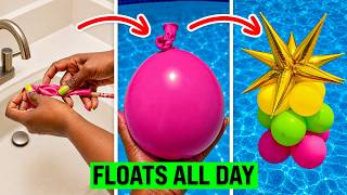 How to Make a DIY Water Weight for Floating Pool Balloon Decor