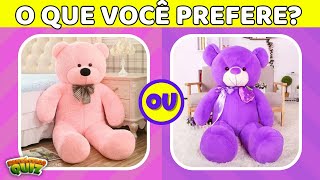 🔄 O QUE VOCÊ PREFERE? l Edição: ROSA vs ROXO l jogo das escolhas l Você prefere Rosa ou Roxo?