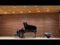 Aiden First Piano Recital