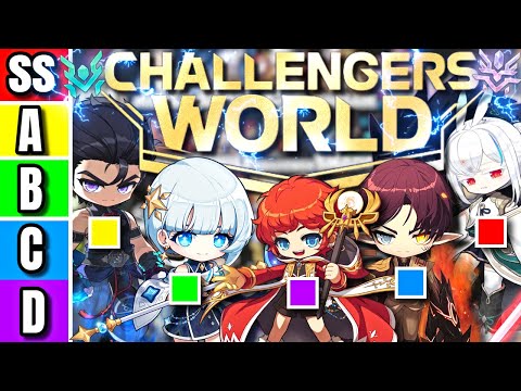 Maplestory Challenger World Season 2 Class Tier list