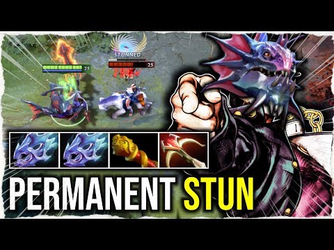 PERMANENT STUN..!! Max Attack Speed Slardar Insane Stun 7.21d | Dota 2