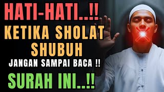 Download lagu WAJIB TAHU‼️ Berhenti Baca Surah Ini Saat Sholat Subuh,Agar Tidak Menyesal Seumur Hidup|Sinau Bareng mp3 Download lagu WAJIB TAHU‼️ Berhenti Baca Surah Ini Saat Sholat Subuh,Agar Tidak Menyesal Seumur Hidup|Sinau Bareng mp3