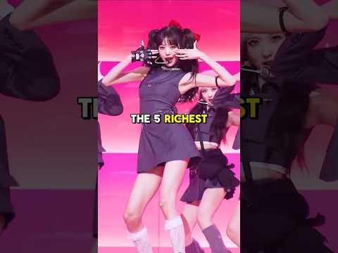Top 5 richest Kpop Idols! #kpop #kpopedit #kpopidols