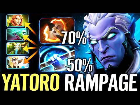 🔥 YATORO Phantom Assassin 120% Cleave 450% Crit META — Rampage GOD 100% Legit Carry Dota 2 Pro