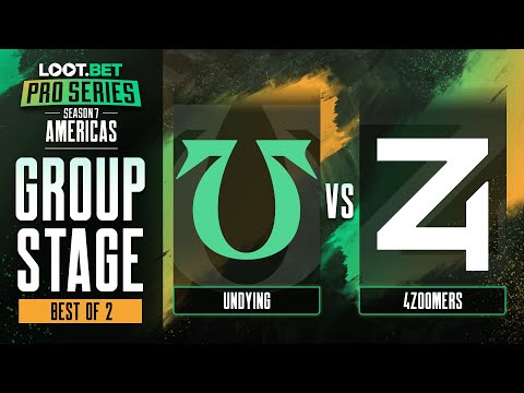 Undying vs 4 Zoomers Game 1 - Pro Series 7 AM: Group Stage w/ rkryptic & neph