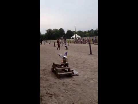 Pre-joust game at the Oxford Ren Faire