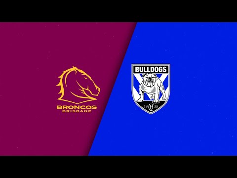NRL Full Match Replay 2025 | Broncos v Bulldogs | Witzer Pre-Season Challenge, Week 3