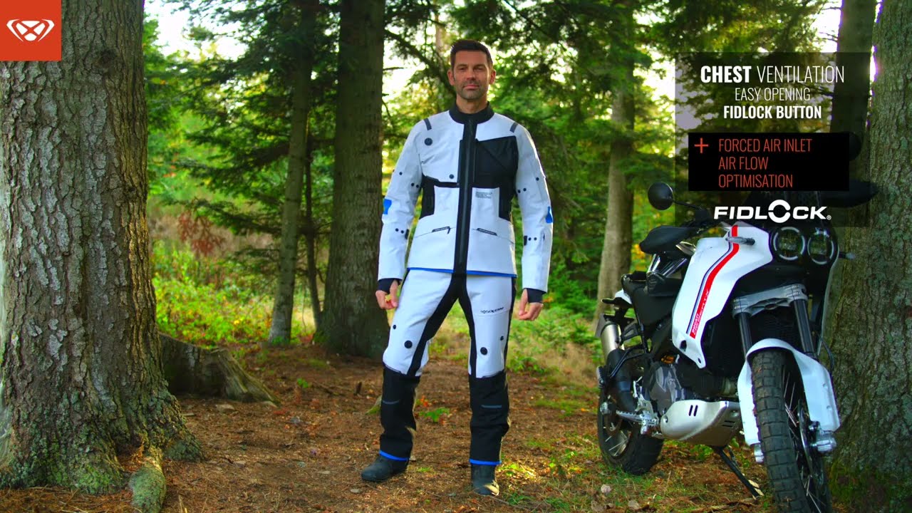 Ixon M-SKD PT Textile Trousers - Navy Video