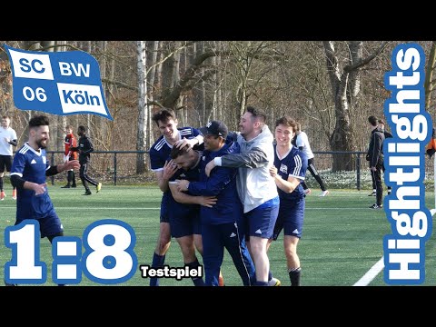 Highlights: DJK Südwest Ⅲ VS Blau-Weiß 06Ⅴ 1:8 [Testspiel]