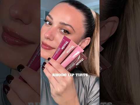 Rhode Lip Tints💜 All swatches!