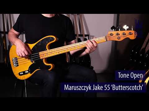 Maruszczyk Jake 55 'butterscotch'  Live Demo - BassFreaks.net