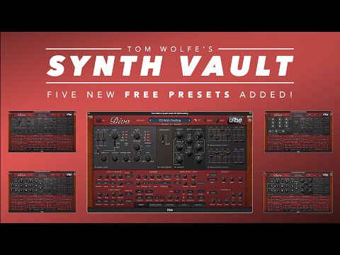 Synth Vault: FREE Diva Presets — Feb ’26 (Warm Pads, Wide Chords + Arps)