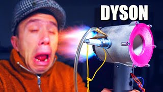 I turned my DYSON HAIRDRYER into a JET ENGINE