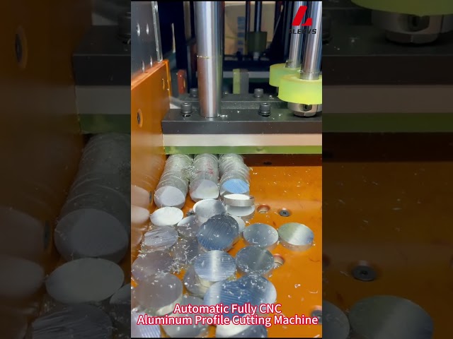 全自动数控铝型材切割机视频