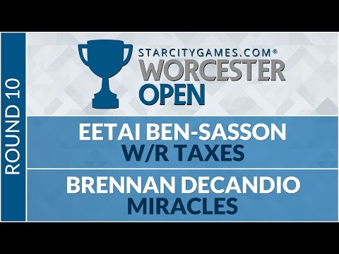 SCGWOR - Round 10 - Brennan DeCandio vs Eetai Ben-Sasson (Legacy)