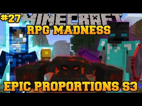 PopularMMOs - Minecraft : RPG MADNESS - TURTLE BOSS BATTLE - Ep. 27 : Let's Play - Epic Proportions