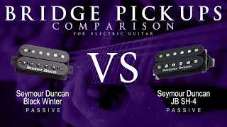 Video thumbnail for Seymour Duncan BLACK WINTER vs JB SH-4 - Passive Bridge Pickup Guitar Tone Comparison Demo by Mike Stamper