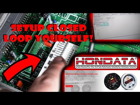 How To Wire An AEM X Series AFR Gauge Into A Hondata ECU