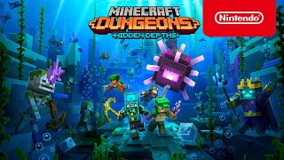 Nintendo Minecraft Dungeons: Hidden Depths - Official Launch Trailer - Nintendo Switch anuncio