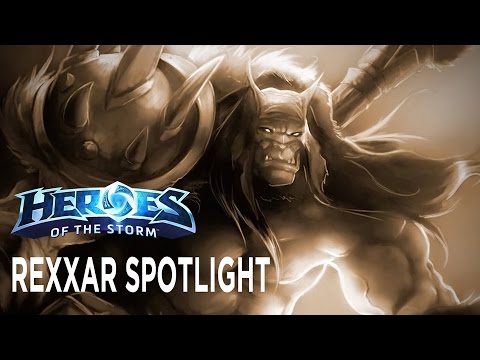 Heroes of the Storm - Rexxar Spotlight Trailer