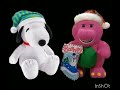 Barney Doll Wink Homemade 106 A Peanuts Christmas Edition