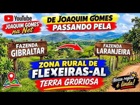 ATUALIZAÇÃO DO CANAL / FAZENDA GIBRALTAR / ANTIGA FAZENDA  LARANJEIRAS / FLEXEIRAS-AL