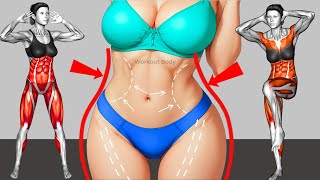 🔥TOP 30-Min Standing Exercises to Shrink Stomach Fat ➜ Flatten Your Belly (Guaranteed 100%)