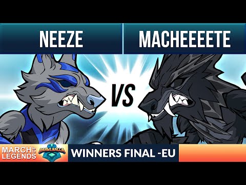 Macheeeete vs Neeze - Winners Final - March Of Legends EU 1v1