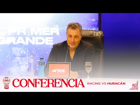 Conferencia de Prensa vs Racing Club