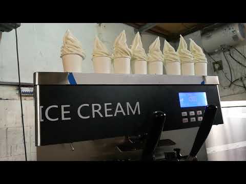 Test Video of B36T Soft Ice cream machine
