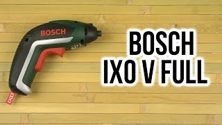 Bosch IXO V Full (06039A8022) - відео 1